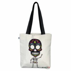 Bolsa de tela calavera