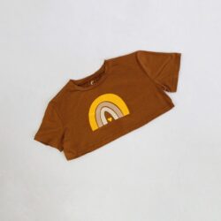 Playera crop top “Rainbow”