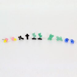 Set de 5 pares de aretes