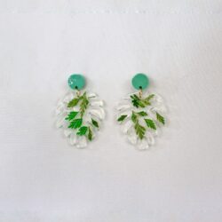 Aretes Summer days transparentes