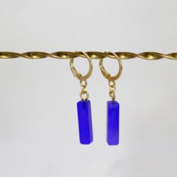 Aretes Brina azules