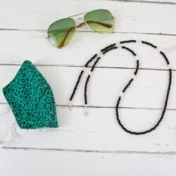 Porta cubrebocas/Porta lentes negro